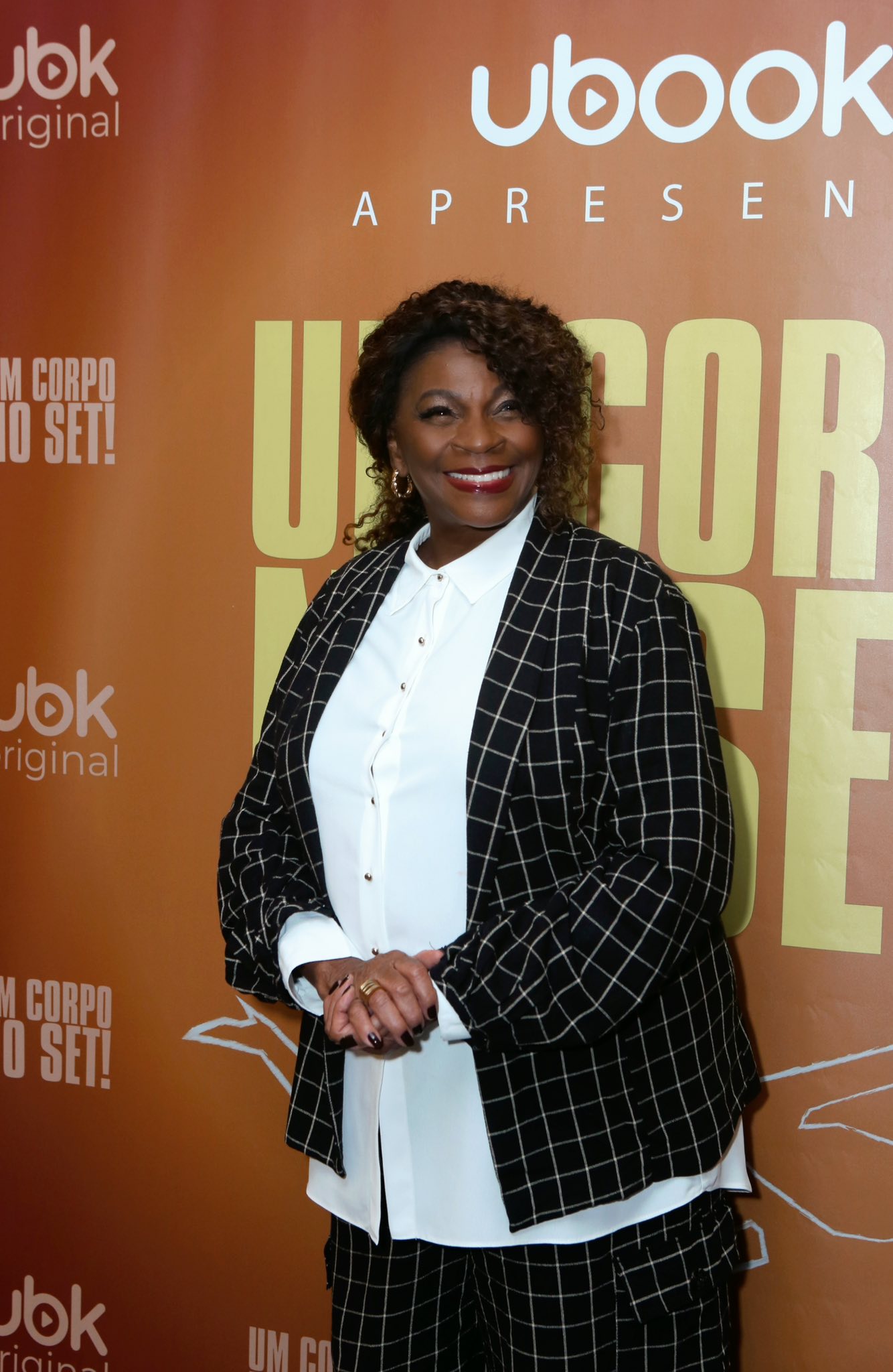 Zezé Motta em Um Corpo no Set