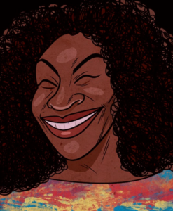 zezé motta caricatura