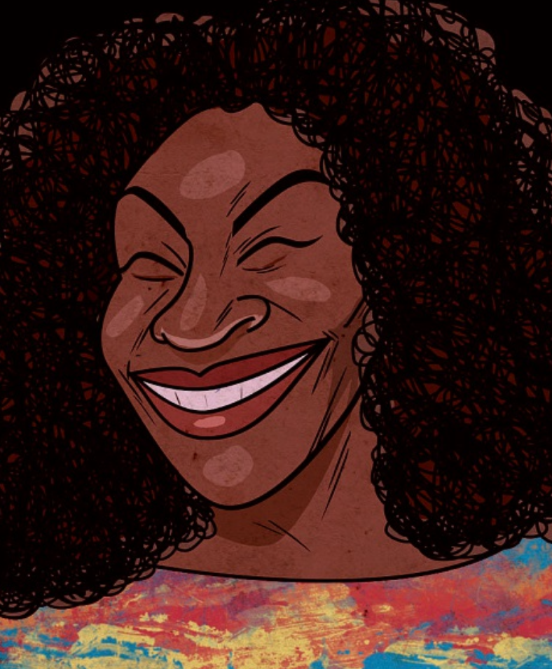 zezé motta caricatura