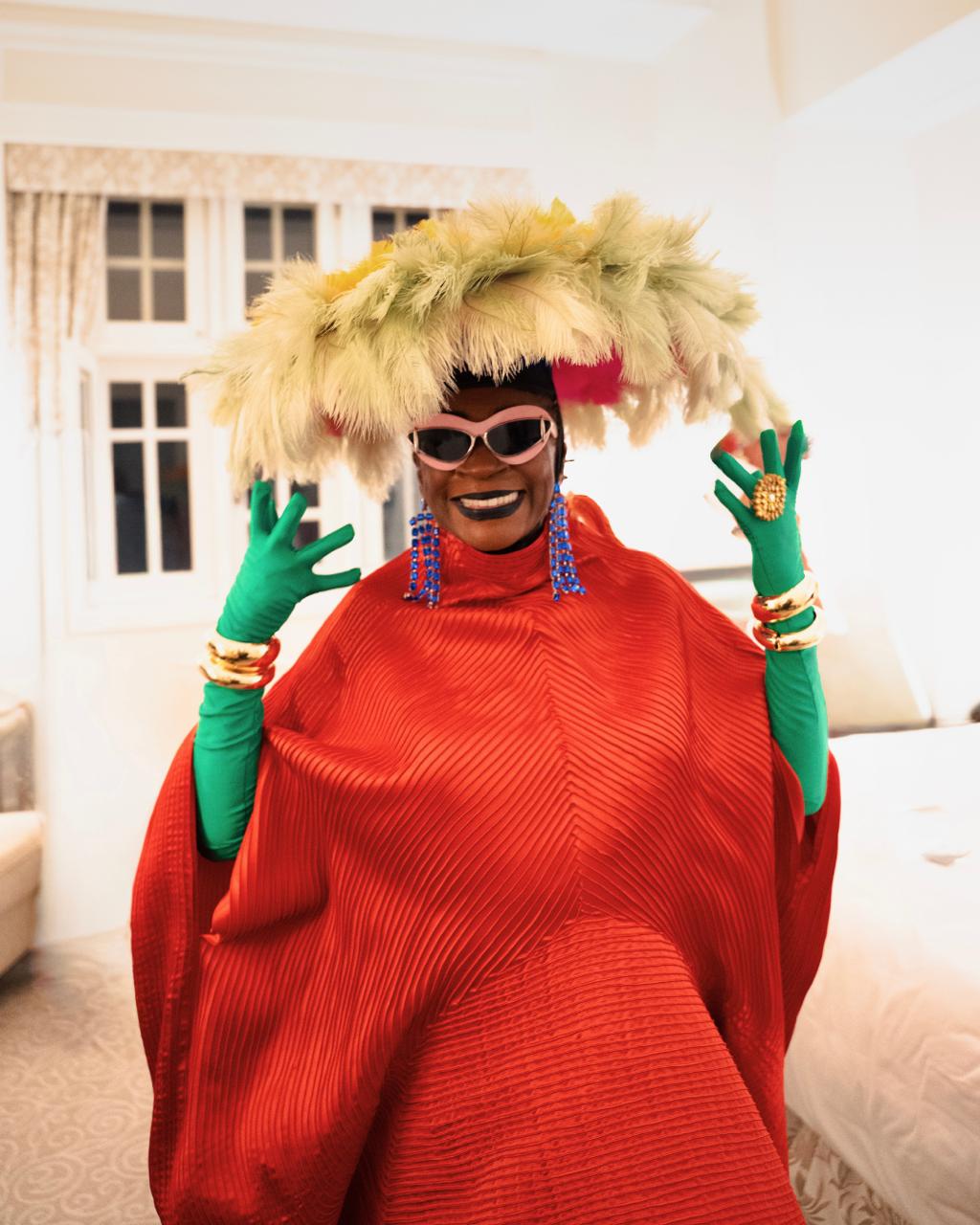 Zezé Motta no Baile da Vogue | Foto: Luma Benin