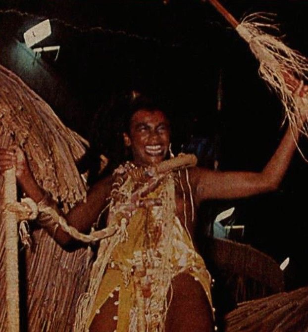 Zezé Motta na Vila Isabel em 1988 | Foto: acervo pessoal