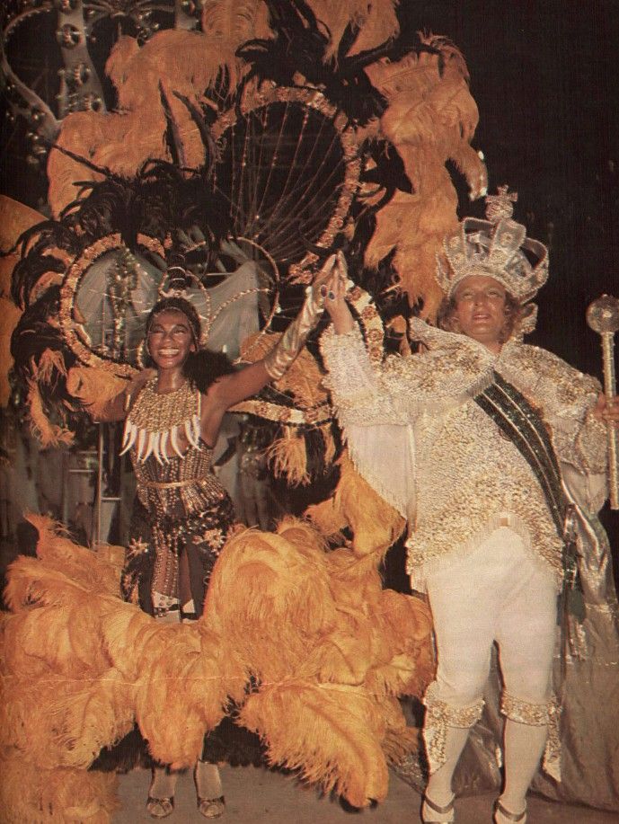 Zezé Motta Imperio Serrano 1984 | Foto: acervo pessoal