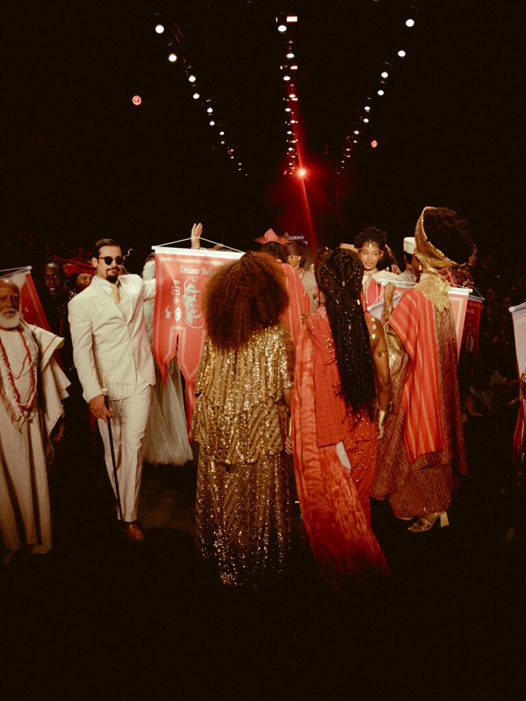 Zezé Motta e Duda Santos | Rio Fashion Week | Foto: TV Globo