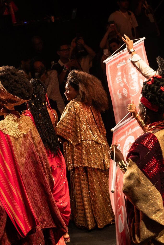 Zezé Motta | Rio Fashion Week | Foto: TV Globo