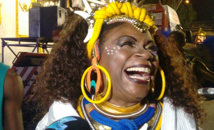 Zezé Motta na Acadêmicos do Sossego em 2017 | Foto: acervo pessoal