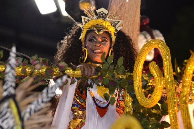 Zezé Motta na Acadêmicos do Sossego em 2017 | Foto: acervo pessoal