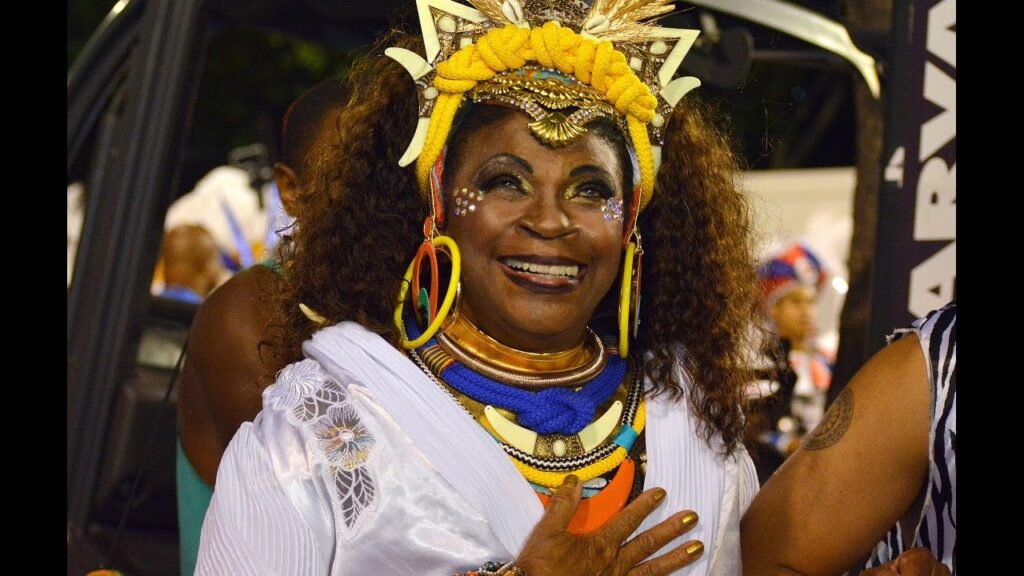 Zezé Motta na Acadêmicos do Sossego em 2017 | Foto: acervo pessoal