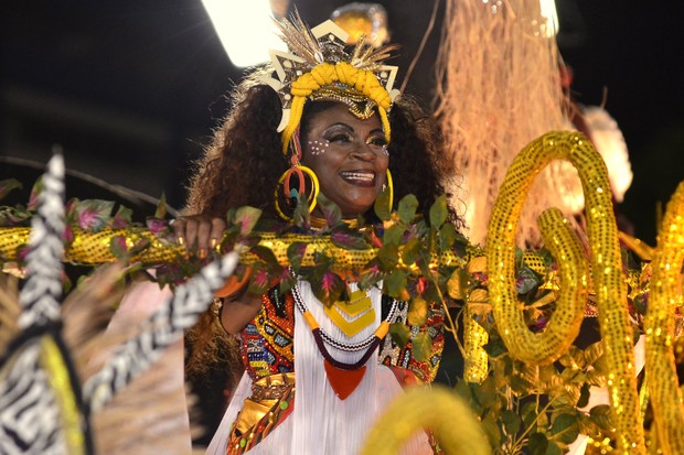 Zezé Motta na Acadêmicos do Sossego em 2017 | Foto: acervo pessoal