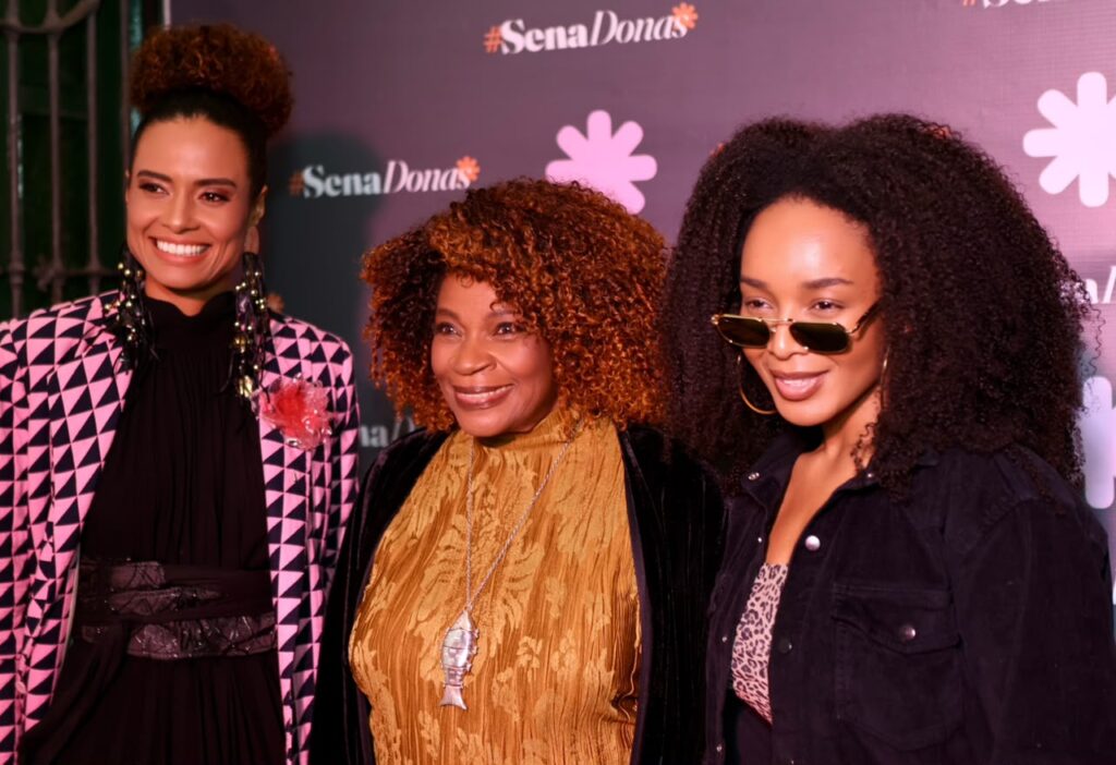 Aisha Jambo, Zezé Motta e Larissa Nunes